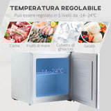 easycomfort easycomfort mini congelatore 35l con ripiano removibile e porta reversibile 47x44 2x48 8cm bianco