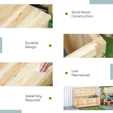 easycomfort easycomfort panchina in legno da giardino contenitore da esterno con schienale ean 8054144136677