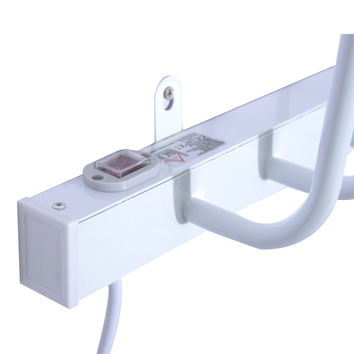 easycomfort easycomfort radiatore asciuga scarpe elettrico da parete in lega di alluminio bianco l86w11h23 5cm ean 8054111847360