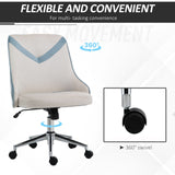 easycomfort easycomfort sedia ufficio girevole sedia da gaming basculante per ufficio e casa altezza regolabile beige ean 8055776911076