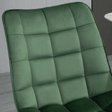 easycomfort easycomfort set 2 sedie moderne imbottite per soggiorno stile nordico velluto verde ean 8055776911335