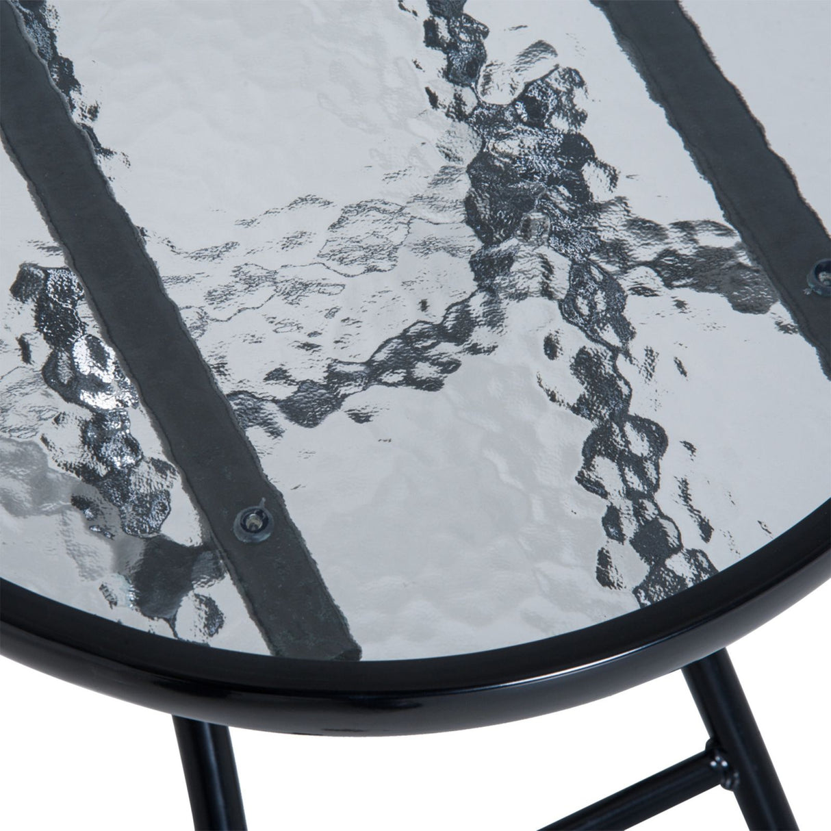 easycomfort easycomfort set tavolino e sedie da giardino pieghevoli e a dondolo grigie ean 8055776912301