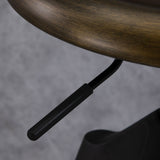 easycomfort easycomfort sgabello da bar stile industriale girevole altezza regolabile bronzo ean 8054111848633