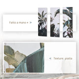 easycomfort easycomfort stampa su tela in legno di pino 3 pezzi 90x30cm per casa e ufficio multicolore