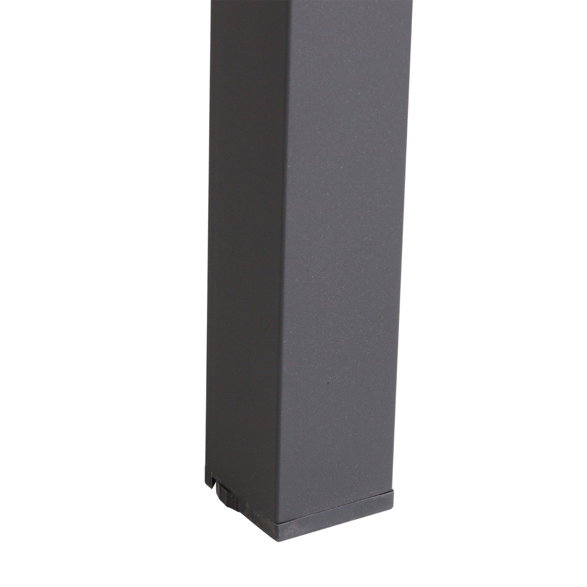 easycomfort easycomfort tavolo allungabile per casa e giardino nero 160x80x75cm ean 8055776911250