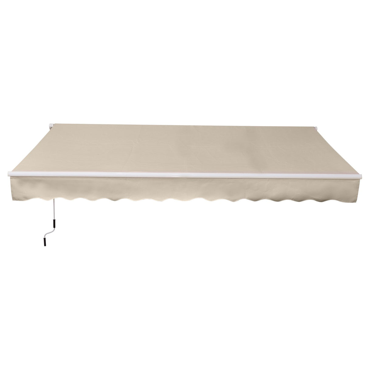 easycomfort easycomfort tenda da sole avvolgibile per esterno in poliestere e alluminio beige 365 250cm ean 8055776914626