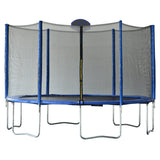 easycomfort easycomfort trampolino elastico con canestro basket e rete sicurezza 366 x 260a cm ean 8054144137902