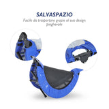 easycomfort easycomfort trampolino tappetino elastico fitness pieghevole 96 5x22 5cm ean 8054144131856