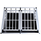 easycomfort easycomfort trasportino per cane in alluminio con parete mobile e chiusura 104x91x69cm ean 8055776914220