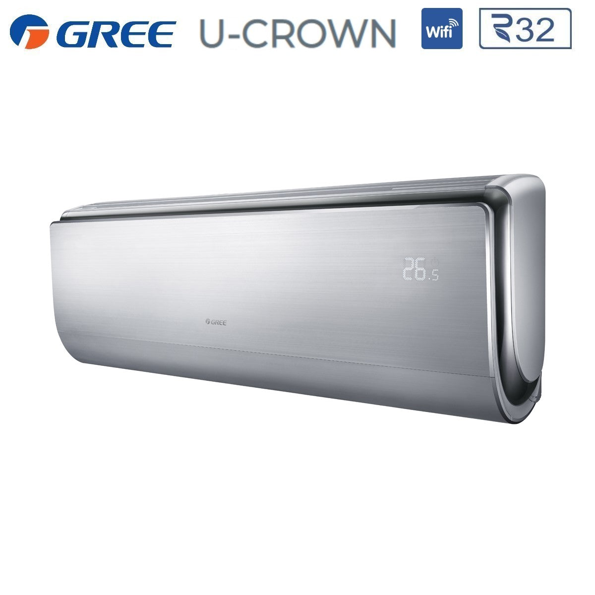 gree climatizzatore condizionatore gree dual split inverter serie u crown 912 con gwhd14nk6oo r 32 wi fi integrato 900012000