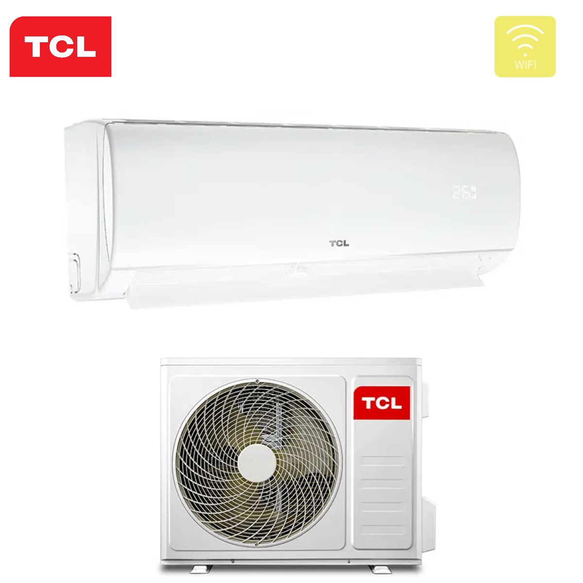 tcl climatizzatore condizionatore tcl inverter serie elite f1 18000 btu s18f1s0t r 32 wi fi integrato classe aa