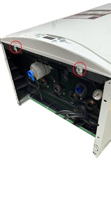 ariston area occasioni caldaia ariston hs premium 24 eu a condensazione completa di kit scarico fumi metano