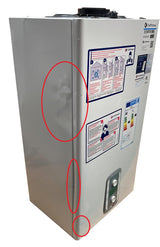 chaffoteaux area occasioni caldaia a gas chaffoteaux a condensazione pigma advance 25 kw eu metano completa di kit scarico fumi