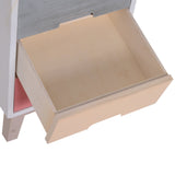 easycomfort easycomfort comodino in legno colorato 3 cassetti 30x34x51cm ean 8054111847155