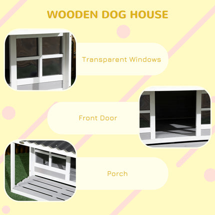 immagine-5-easycomfort-easycomfort-cuccia-per-cani-da-esterno-in-legno-e-pvc-con-portico-e-finestre-126x118x105cm-grigio