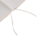 easycomfort easycomfort cuscino per sdraio lettino prendisole da giardino bianco crema 198x53x5cm ean 8054111845670