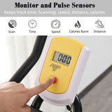 easycomfort easycomfort cyclette professionale per persone 120 185cm con sellino e manubrio regolabili schermo lcd supporto smartphone ean 8054111847711