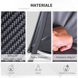 easycomfort easycomfort dondolo da giardino 3 posti in rattan pe con tettuccio regolabile e cuscino grigio