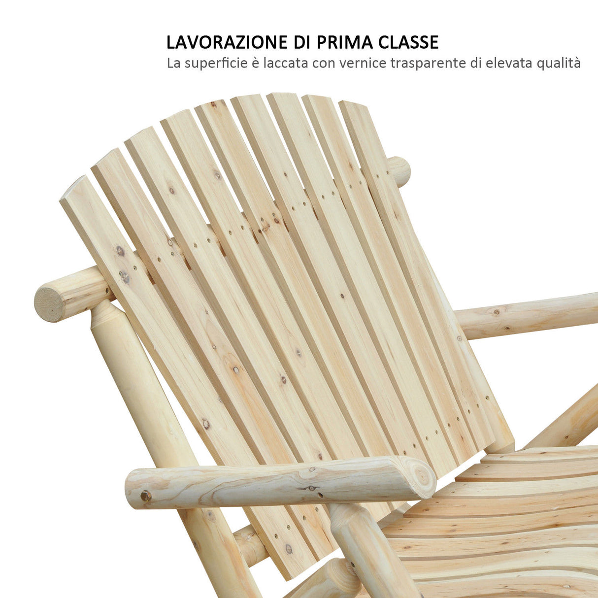 easycomfort easycomfort dondolo panchina da giardino 2 posti in legno 96x112 5x100cm ean 8055776912943