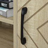 easycomfort easycomfort libreria da parete con ante e cassetti in legno 60 x 30 x 150cm ean 8054144132051