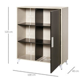 easycomfort easycomfort mobiletto multiuso a cubi con vani aperti e armadietto casa e ufficio ean 8054144139814