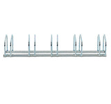 easycomfort easycomfort rastrelliera portabiciclette per 5 biciclette tubi dacciaio argento ean 8054111841801