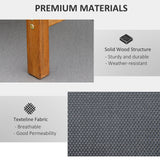 easycomfort easycomfort sdraio da giardino schienale regolabile in 3 posizioni e poggiatesta 180x56x72cm