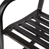 easycomfort easycomfort sedia a dondolo da giardino in metallo decorato ean 8054144133881