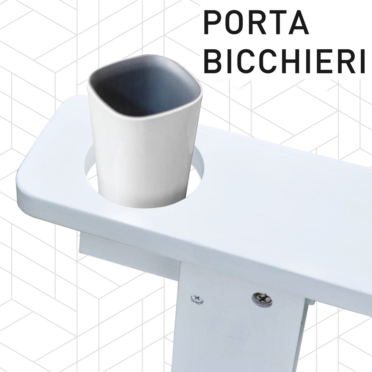 easycomfort easycomfort sedia da giardino adirondack in legno bianco 97x72 39x93cm ean 8054111840200