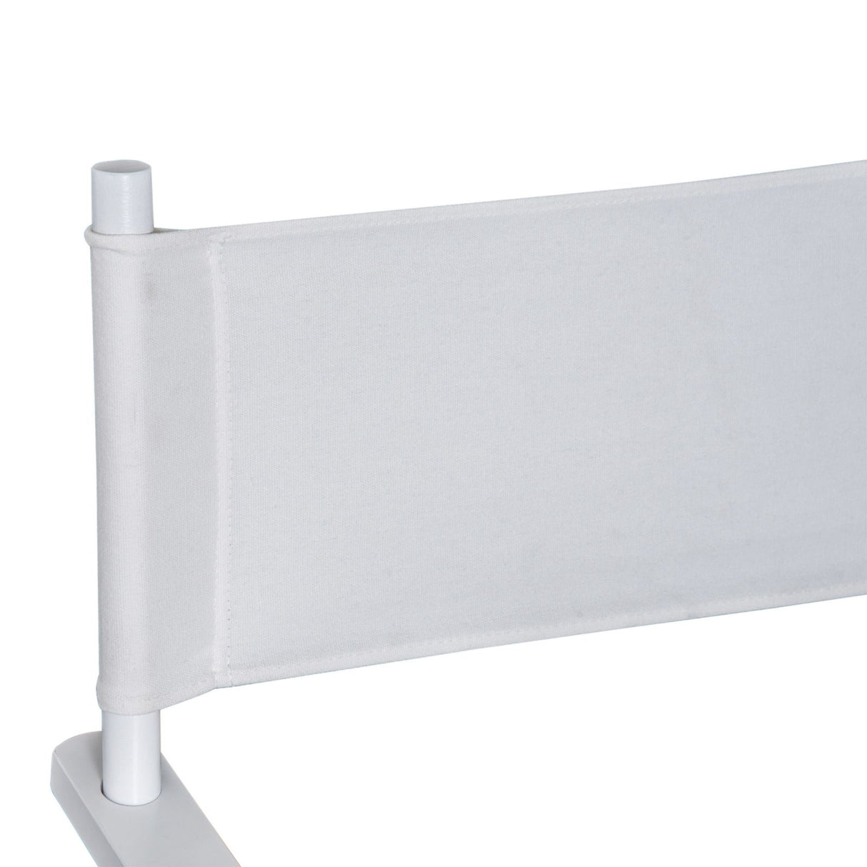 easycomfort easycomfort sedia da regista in legno di faggio e seduta in tessuto bianco ean 8054144136448