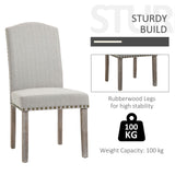 easycomfort easycomfort set 2 sedie imbottite stile classico da salotto e soggiorno grigio chiaro ean 8055776910680