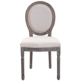 easycomfort easycomfort set 2 sedie medaglione imbottite in legno con rivestimento in lino bianco ivory ean 8055776913643