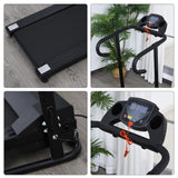 easycomfort easycomfort tapis roulant elettrico tapis roulant pieghevole con schermo lcd 500w ean 8054144130453