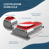 easycomfort easycomfort tavola sup gonfiabile con pagaia accessori e zaino di trasporto 300x76x15cm rosso e bianco