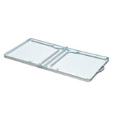 easycomfort easycomfort tavolo da campeggio picnic pieghevole portatile regolabile in altezza in alluminio 120 x 60 x 5470 cm ean 8054111843683