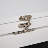 easycomfort easycomfort tavolo scrivania pieghevole con libreria e lavagna bianco ean 8054111849425