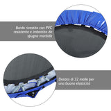 easycomfort easycomfort trampolino tappetino elastico fitness pieghevole 96 5x22 5cm ean 8054144131856