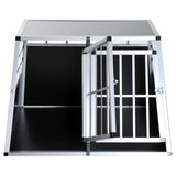 easycomfort easycomfort trasportino per cane in alluminio con parete mobile e chiusura 104x91x69cm ean 8055776914220