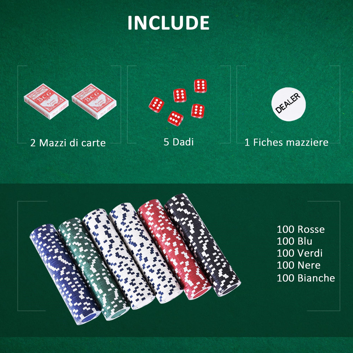 easycomfort easycomfort valigetta poker professionale in alluminio set poker con 500 fiches e 2 mazzi per texas holdem e blackjack ean 8054111844055