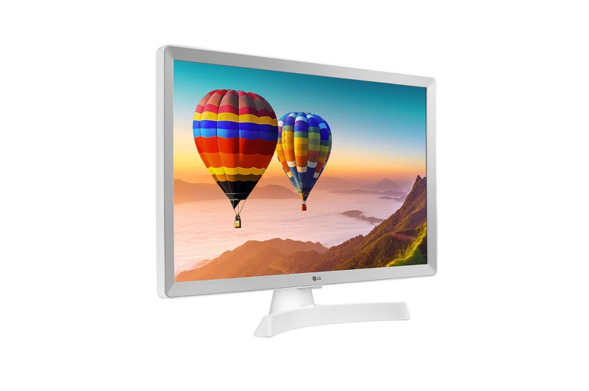 lg pronta consegna lg monitor tv 24 led hd webos wi fi 2 hdmi bluetooth dvb t2cs2 24tn510s wz whitebianco ean 8806098778201
