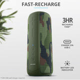 trust speaker portatile senza fili trust caro max 20w water resistance usb aux sd ean 8713439239607