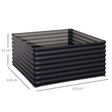 easycomfort easycomfort 2 in 1 letto per orto rialzato e casetta porta legna in acciaio zincato ean 8055776911038