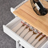 easycomfort easycomfort carrello da cucina con cassetto antina e 3 ripiani aperti in legno bianco 66 x 395 x 865 cm ean 8054111845885