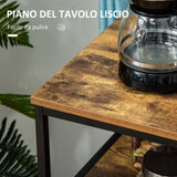 easycomfort easycomfort carrello da cucina con ripiano aperto armadietto portasciugamani e 4 ruote 90x40x90cm