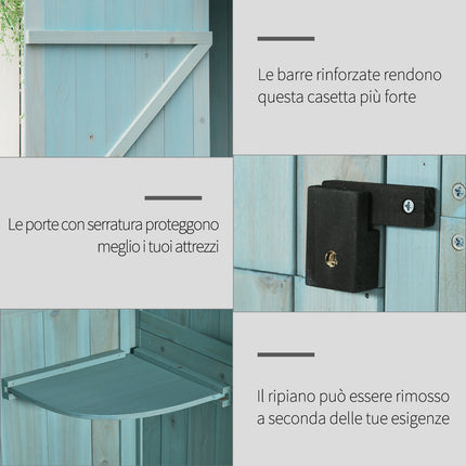 immagine-6-easycomfort-easycomfort-casetta-da-giardino-porta-attrezzi-in-legno-con-3-ripiani-77x54-2x179cm-blu