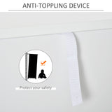 easycomfort easycomfort cassettiera 4 cassetti con maniglie e piedini dorati in legno bianco e noce