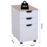 easycomfort easycomfort cassettiera armadietto portadocumenti in legno bianco 33x45x60cm ean 8054111847032