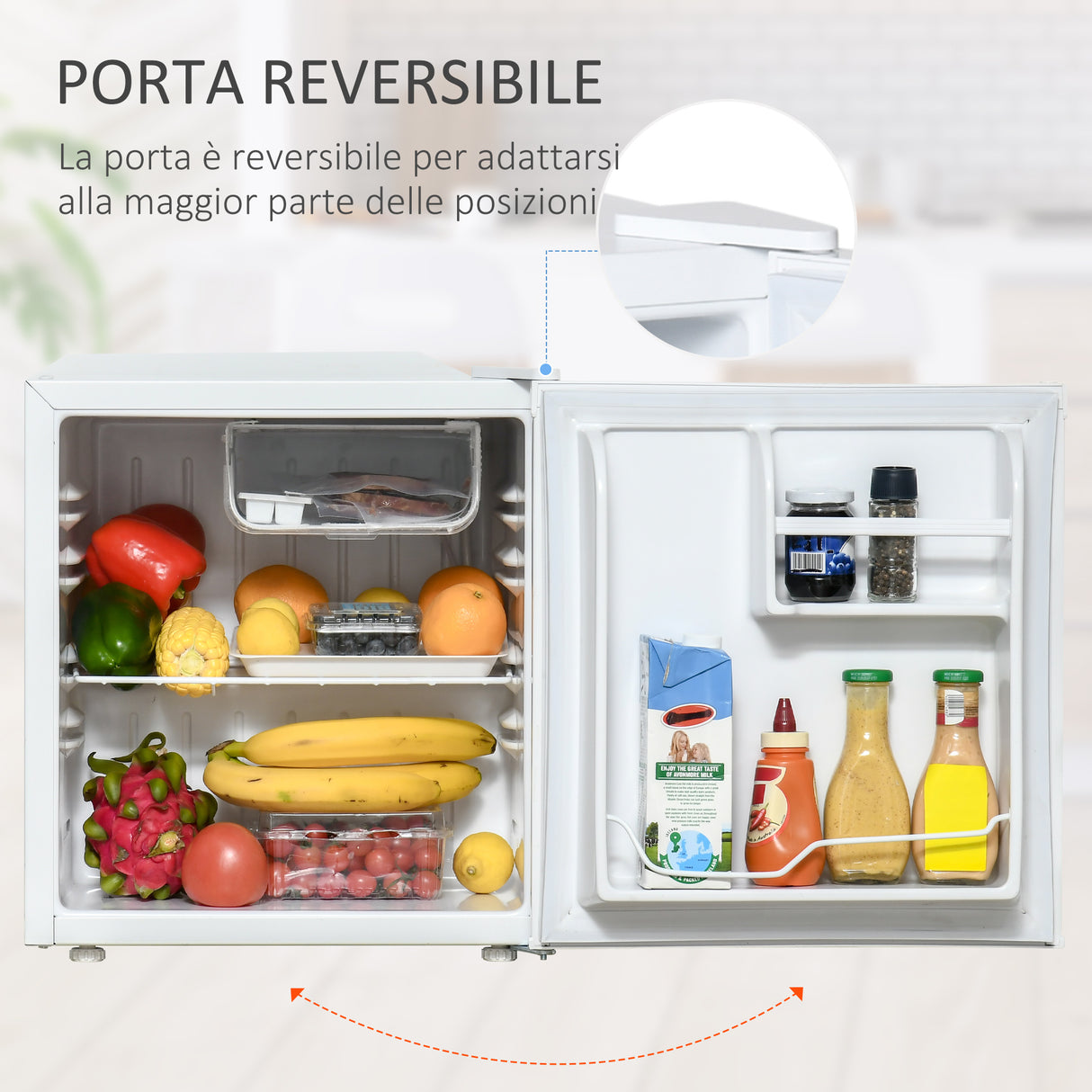 easycomfort easycomfort frigo portatile 46l ripiano removibile temperatura regolabile 44 5x46 5x49 8cm