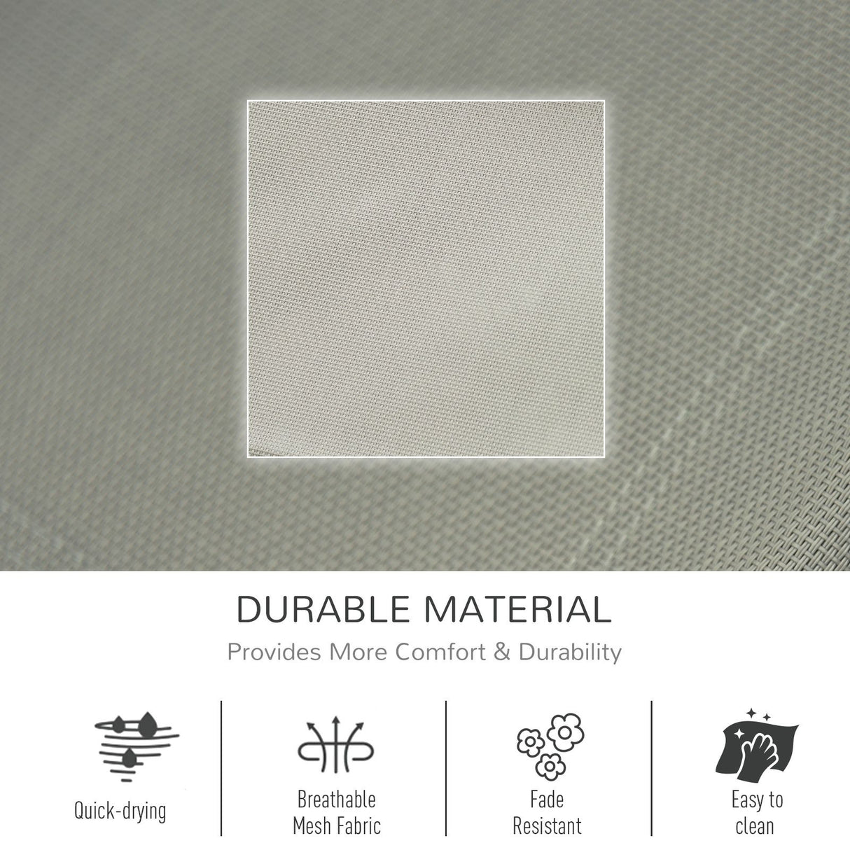 easycomfort easycomfort lettino sdraio a dondolo da giardino con poggiatesta e tasca laterale nero e grigio ean 8054144135120