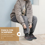 easycomfort easycomfort mobile da ingresso con appendiabiti armadio a specchio scarpiera e panca per scarpe in truciolato e mdf